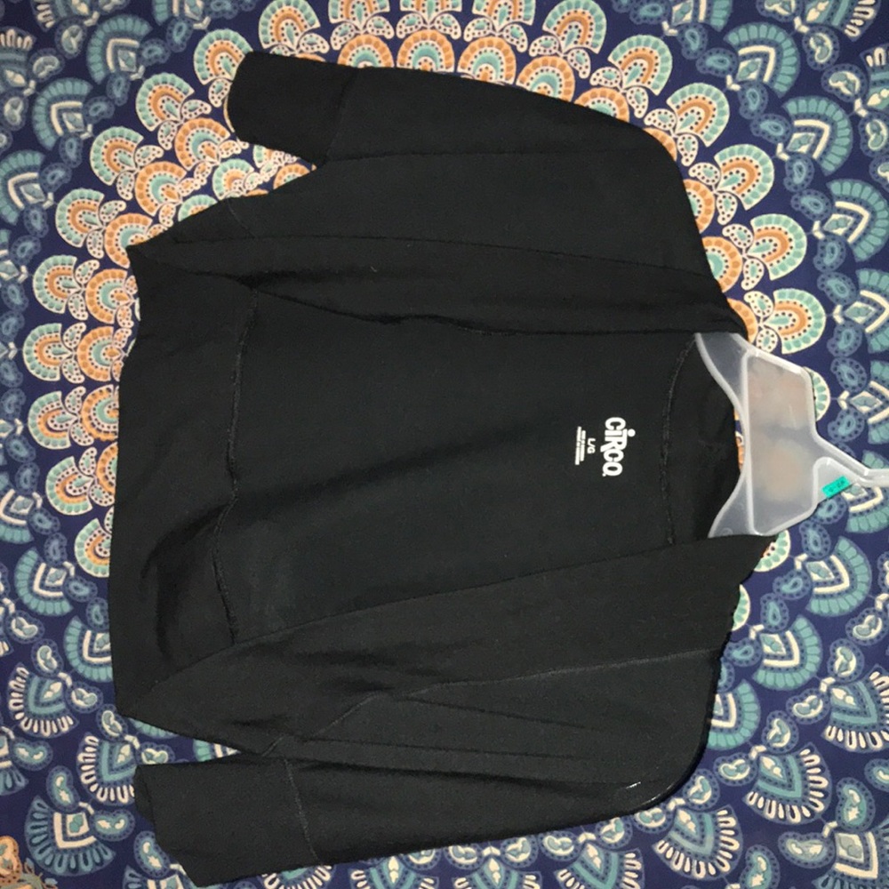 Black mid length Cardigan/ Shrug